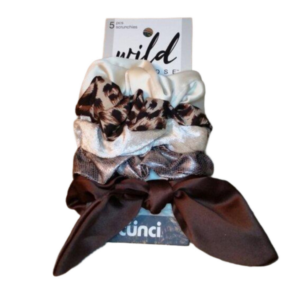 NWT Scunci Wild Primrose Hair Scrunchies + More